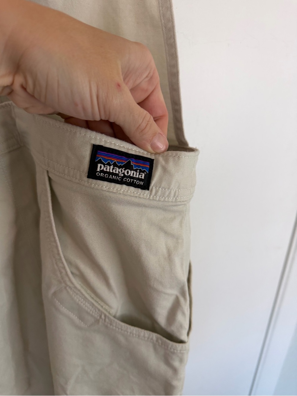 Patagonia cream colored overalls - Picture 4 of 6